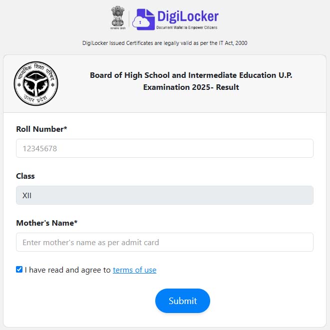 UP Board Class 10th and Class 12th exam result 2025 released